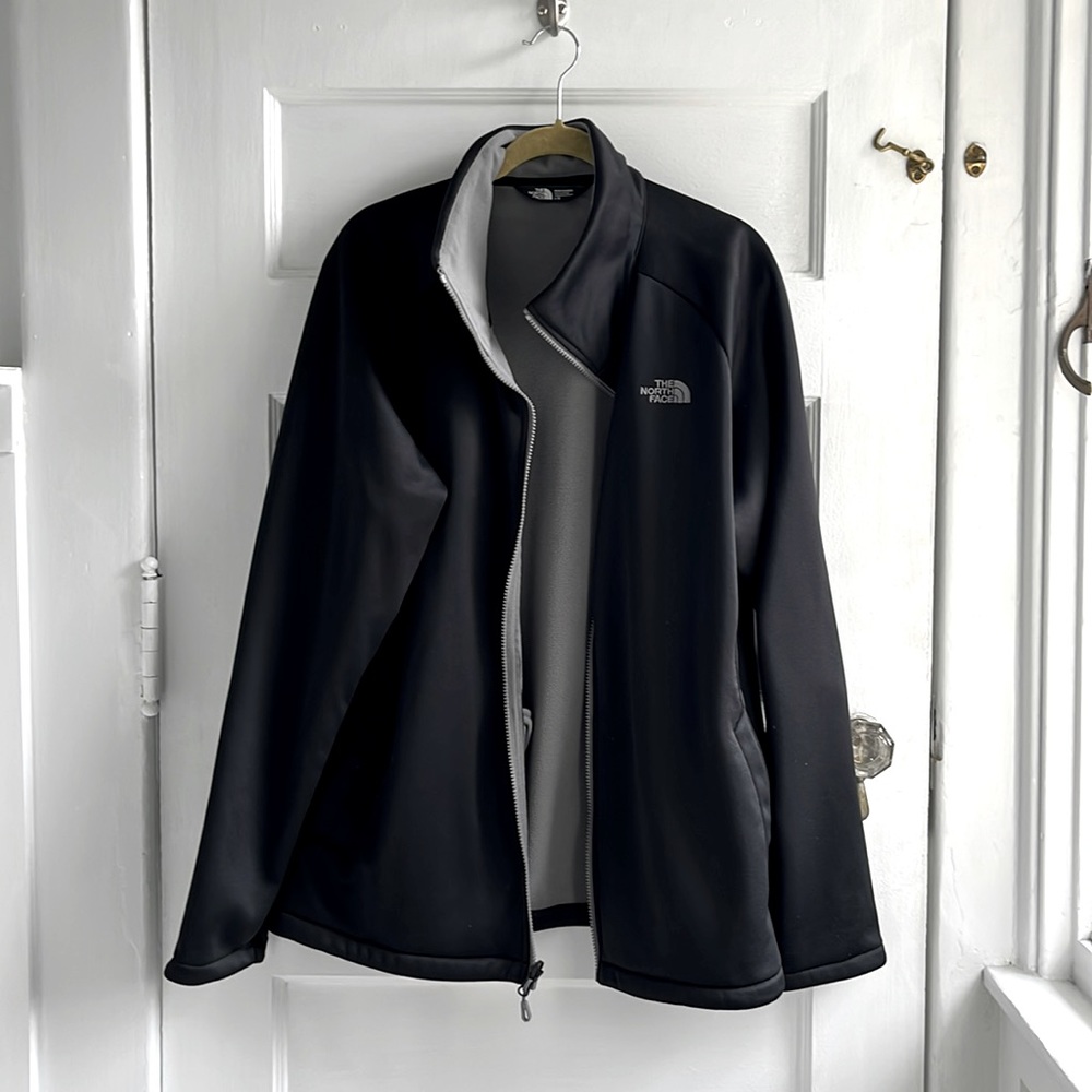 Northface lightweight fleece lined zip up. Size L